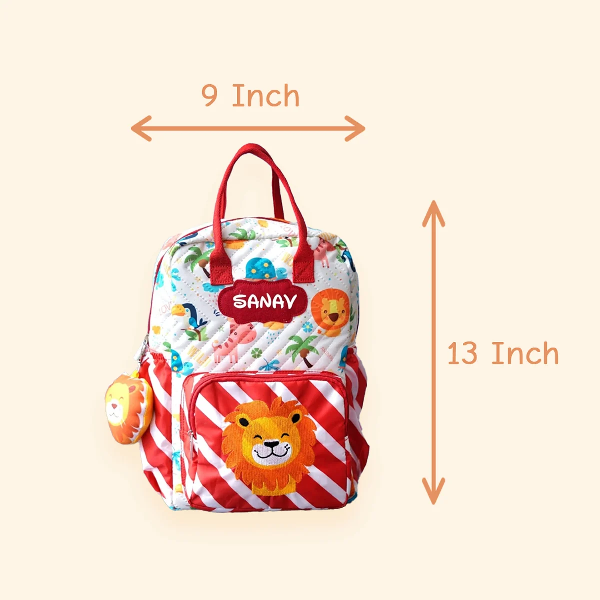 Personalised Box bagpack Jungle (2)