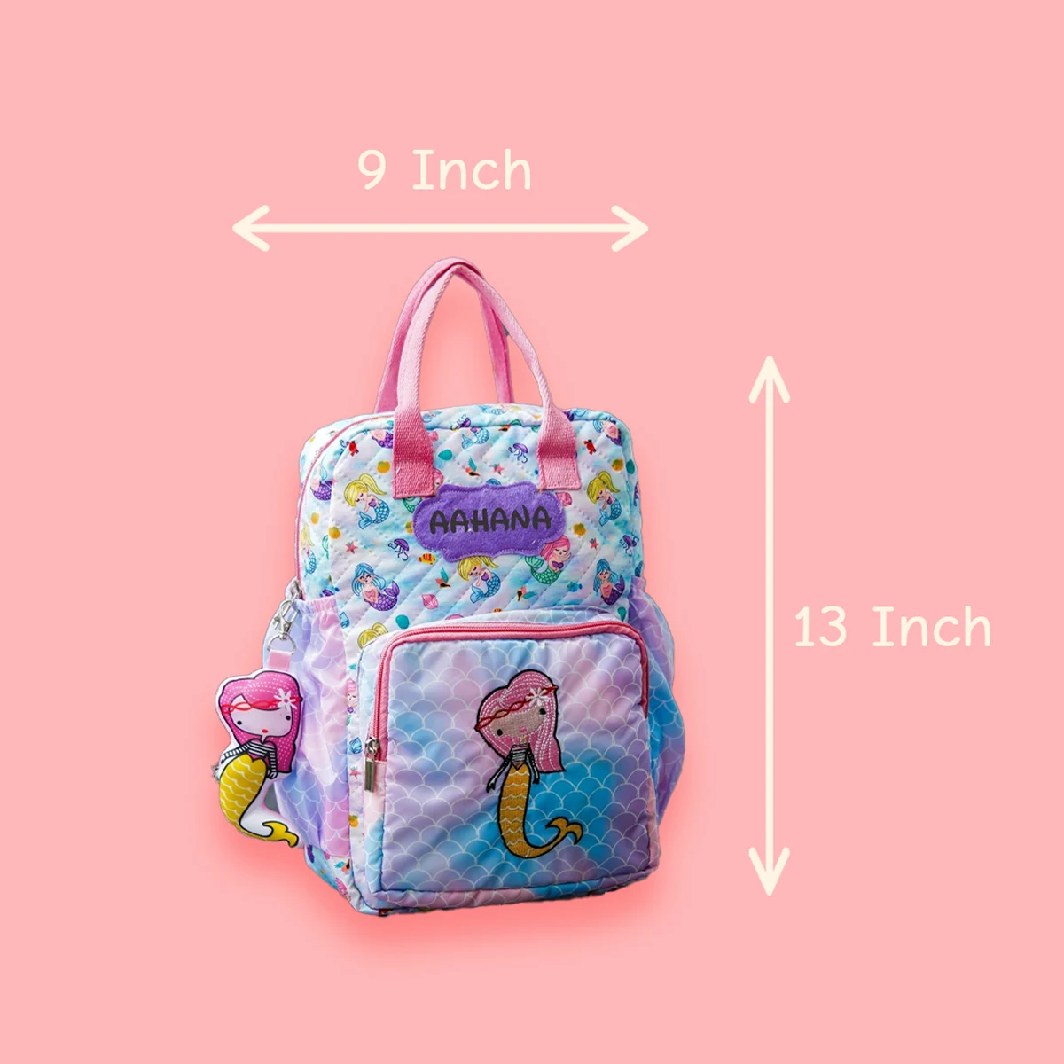 Personalised Box bagpack Mermaid (2)
