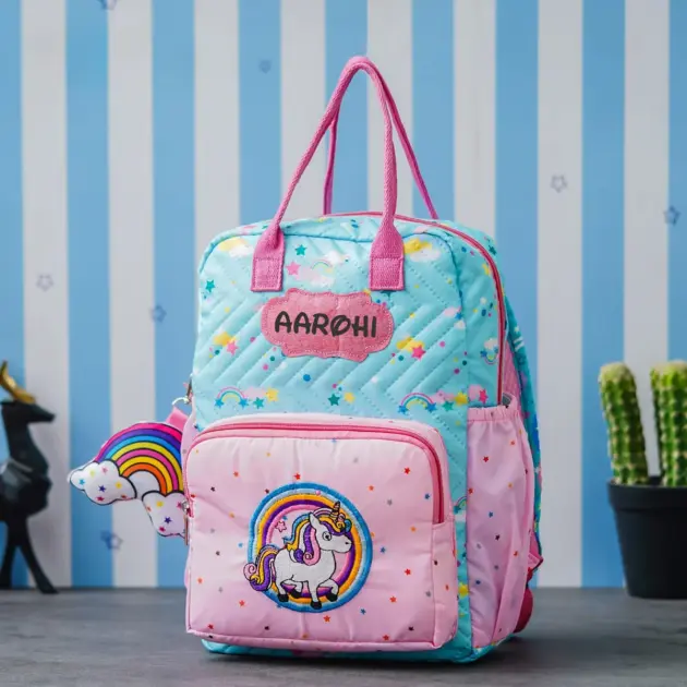 Personalised Box Bagpack Unicorn