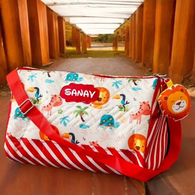 Personalised Premium Duffle Bag Jungle (3)