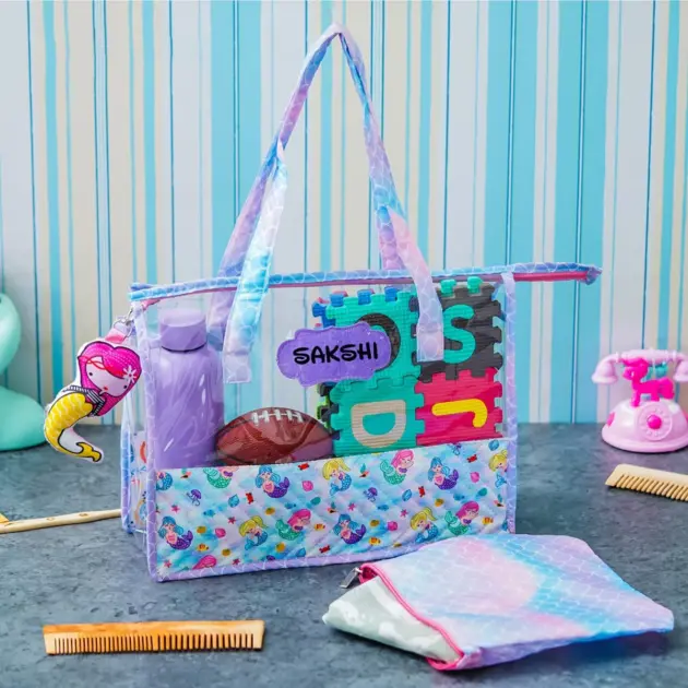 Personalised Premium Swimming Bag Mermaid (2)